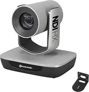 AVKANS NDI Camera 20X Optical Zoom NDI PTZ Camera HDMI USB 3G-SDI IP Live Streaming PTZ Camera for Church Worship Live Events,PoE Support Official NDI Camera