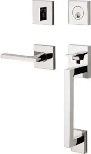 Baldwin 85390055RENT Estate Minneapolis Tubular Handleset