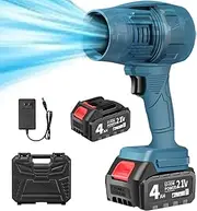 600G Violent Blower, Handheld Car Turbo Fan Dryer, Air Duster PC Cleaner, Electric Air Blower, Car Dryer, Leaf Blower with Stepless Variable Speed Clean Up Dust for Household Car Commercial