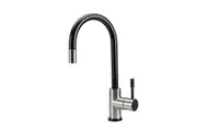 SWEDIA Klaas Stainless Steel Kitchen Mixer Tap w Pull-Out - Brushed Black Satin