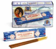 Satya Sai Baba Nag Champa Agarbatti 15gm x 12boxes = 180Gram Free Shipping