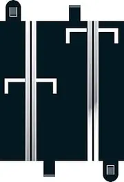 [Scalextric] C7018 Starter Grid 1:32 Scale Slot Car Track and Accessories, 175 mm (2 Pieces)