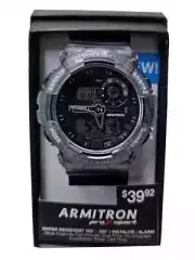 Armitron Sport Men's Watch Japanese Quartz Waterproof 100M Resin Strap c80
