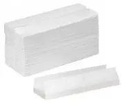 White 1-Ply C-Fold Paper Towels, 9.5 x 11.5, Multi-Fold Dispenser Refill 2400pcs