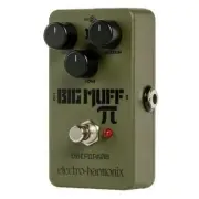 Electro-Harmonix Green Russian Big Muff Distortion and Sustainer Effects Pedal