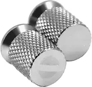 jiningxinxin Compatible With CB750 CB 750 Hornet 600 900 CB600F CB900 Motorcycle Accessories CNC Wheel Tire Valve Caps Cover Plug(A Silver)