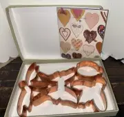 Martha by Mail Stewart Copper Cookie Cutters BEAUTIFUL BUGS Insects Box