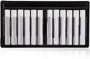 Oil Painting Stick, 12Pcs Oil Painting Stick Children Painting Tool Art Supply Drawing Pen Stationery White for Beginners and Pros Alike