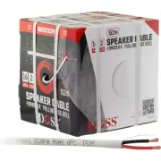 DOSS 16G2C152M 16Awg 2Core Speaker Cable 152M Lszh Reelex White/R Reelex