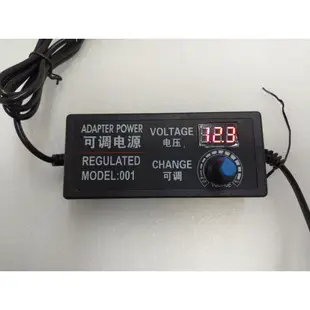 現貨 有電壓表 12V~24V 變壓器 電源可調 調整式 可調式 3A 110V/220V電壓轉24V