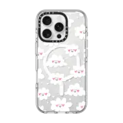 iPhone 16 Pro Clear Case MagSafe Compatible Uglie Mug In the Clouds