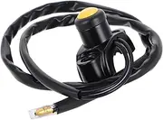 ETHZZLE Motorcycle Handlebar Switch Engine Stop Start Switch for Motorbike ATV Durable Construction Easy Installation Reliable Performance Push Button for Headlight Turn Signal Control