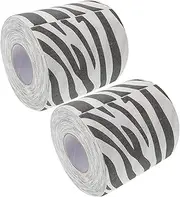Healeved Leopard Print Toilet Paper Rolls Self-Adhesive Wrap with Fun Patterns Zebra Print Fabric for Daily Use