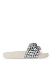 Kurt Geiger London Women's Meena Eagle Jewel Slide Sandals