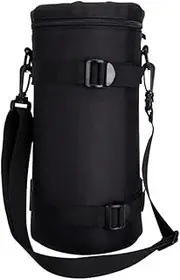 JJC DLP-7 Deluxe Lens Pouch Bag Case for Nikon AF-S NIKKOR 200-500mm f/5.6E ED VR/Sigma 150-500mm F5-6.3/ Sigma 150-600mm F5-6.3 DG OS HSM/Tamron SP 150-600mm F/5-6.3 Di VC USD G2, Size 144 x316mm