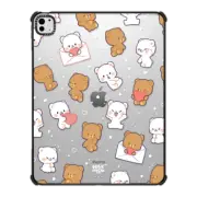 iPad Pro 13-inch (M4) iPad Impact Case Sending Hearts