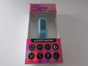 Gabba Goods Kids Fitness Watch Activity Tracker Emoji Face. Light Blue New