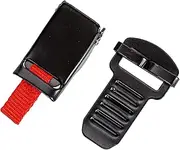 Motorcycle Helmet Buckle - Motorcycle Helmet Strap, 6cm Helm Buckle - Iron & POM Quick Release Chin Strap Biking Safety's Clips for Helmets, Strengthened Locking, Ideal for Daily Riding Safety