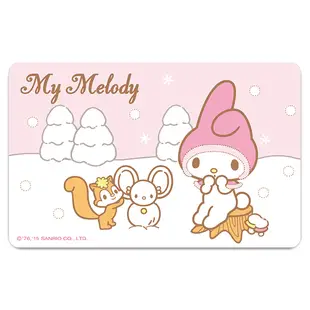 icash2.0 My Melody 粉雪聖誕