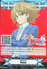 1x Cardfight Vanguard Zero Imaginary Gift Force Marker V-GM/0123EN MINT Promo