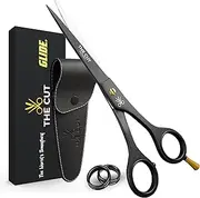 "The Cut Factory- 6.5” Professional Hair Scissors - High Carbon 420 Stainless Steel Hair Cutting Scissors, Ultra-Sharp Barber Shears for Salon & Home - Ergonomic for Men, Women, Kids & Babies"