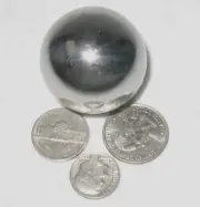 1-1/2 Inch Soft Polish Carbon Steel Nautical Knot M/F Core Can Be Drilled