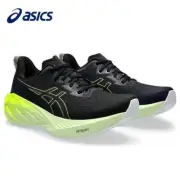 ASICS NOVABLAST 4 "WIDE" 3E 1011B694 003 Black Blue Expanse Running Shoes New