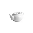 24x White Chinese Teapot 370mL AFC Bistro Porcelain Crockery Tea Drink 1 Cup