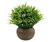 Faux Plant Indoor, Artificial Plant for Home Decor Fake Potted Plant for Bedroom Aesthetic Fake Greenery