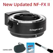 Fringer NF-FX II AF Lens Adapter For Nikon F Lens to Fujifilm Fuji X-S20 Camera