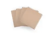 Bopeep 4PCS EVA Foam Play Mat 60x60 Beige