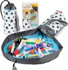 Creative QT SlideAway, Hearts Print, On-The-Go Mini Storage Travel,