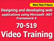 70-519: Designing and developing web applications Video Training CBT - 9+ Hours