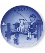 Bing & Grondahl 2018 Children's Day Plate Mint Condition NIB