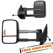 K-Source 62093-94G Set of 2 Left and Right Extendable Towing Mirrors