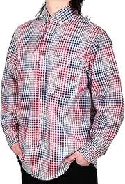 [TICOMELA] FR Shirts for Men Flame Resistant Shirt CAT2 Light Weight 6.5oz Fire Retardant Men's Welding Shirt
