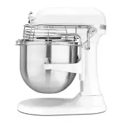 KitchenAid KSMC895WH 8 qt 10-Speed White Bowl Lift Stand Mixer w/ Bowl Guard,...