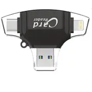 Sd / Micro Card Reader For Iphone Ipad Android Mac Computer Camera Memory 4 In 1 Adapter Trail Viewer Cables & Adapters