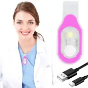Nursing Night Light Clip on Rechargeable NightShift Nursing Light Hands Free