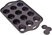 Non-Stick 12 Cup Mini Cheese Cake Pan with Loose Base