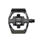 HT Components, X2-SX, BMX-SX, Pedals, Aluminum, Spindle: Cr-Mo, 9/16'', Black
