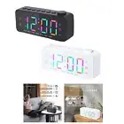 Digital Alarm Clock Snooze Digital Alarm Clocks Modern 12/24HR Desk Digital