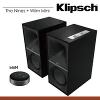 在飛比找PChome24h購物優惠-Klipsch The Nines 兩聲道主動式喇叭-黑＋W