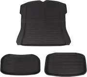 CMMCAT for Tesla Model 3 Trunk Liner Mats 3D 2024-2025, Non-Slip Protector Pad TPR Rubber Not Deformed-Heavy 3 Piece Set(AU RHD)