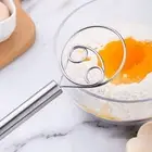 Bread Flour Smooth Coil Mixer Blender Danish Dough Whisk Mixing Rod