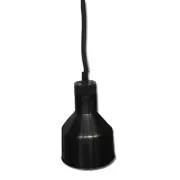 Heat Lamp Food Warmer Pull Down Includes 1 x Globe 600-1500mm Black Commercial