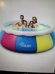 Intex 28211EG 10’ x 30 inch Inflatable Swimming Pool Set- New In Box Kiddie Pool
