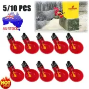 1/5/10X Automatic Cups Water Feeder Drinker Chicken Waterer Poultry Chook BiAN
