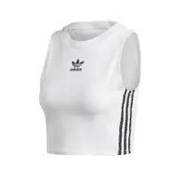 在飛比找PChome24h購物優惠-adidas 背心 Crop Top 短版 穿搭 女款 DH