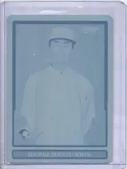 2009 Bowman Draft Picks Jing-Chao Wang Cyan Printing Plate..Only 1/1 in World